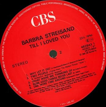 ☆希少 バーブラ・ストライザンド／ティル・アイ・ラヴド・ユー ８センチCD Barbra Streisand - Till I Loved You CD Album 11656082764